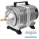 AquaMiracle aquarium air pump front view for dependable aeration in home aquariums.