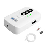 AquaMiracle lithium battery powered aquarium air pump ready for 60-gallon tanks aeration