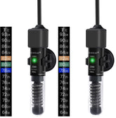 AQUANEAT 25W aquarium heater compact for small tanks ensures steady warmth for bettas.