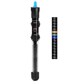 AQUANEAT 300W heater front view, compact submersible design for 40–75 gallon tanks.