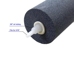 AQUANEAT air stone closeup showing bubbles enhancing water movement and clarity