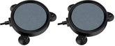 AQUANEAT air stone disc 4in two-pack for quiet bubble diffusion in aquariums.