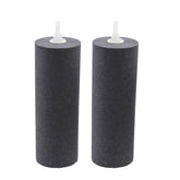 AQUANEAT aquarium air stones 6x2 inch two-pack diffuser providing steady oxygenation for fish tanks
