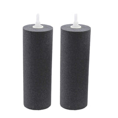 AQUANEAT aquarium air stones 6x2 inch two-pack diffuser providing steady oxygenation for fish tanks