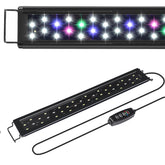 AQUANEAT LED aquarium light on an 18-24 inch tank delivering natural daylight ambience