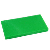 AQUANEAT open-cell filter sponge (23in, green) provides increased filtration surface area for clearer water.