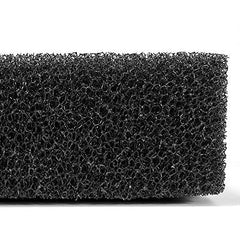 Aquapapa bio sponge filter media pad in tank demonstrates cut-to-fit versatility for varied setups.