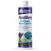 Aquatic Experts KloudAway bottle close-up shows 500 ml size for freshwater tanks.