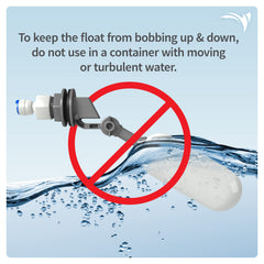 AquaticLife tubing and adapter image emphasizes versatile installation options for RO systems