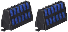 Aqueon dense foam filtration cartridge shows debris removal for cleaner water.