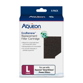 Aqueon EcoRenew large cartridge pack for easy aquarium filtration.