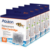 Aqueon medium filter cartridge dense floss improves mechanical filtration for clearer tank water