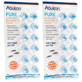 Aqueon Pure live bacteria ball pack ready to dose enhances biofiltration and aquarium balance.