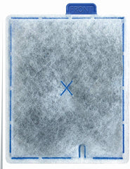 Aqueon replacement cartridge with activated carbon delivers clearer water.