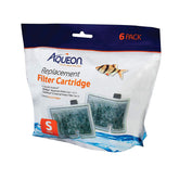 Aqueon replacement filter cartridge small front view for quick, easy installation.