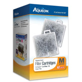 Aqueon Replacement Filter Cartridges pack shows two boxes for convenient replacement and ongoing filtration.