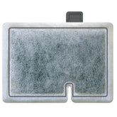 Aqueon small front-tab cartridge for quick, secure installation.