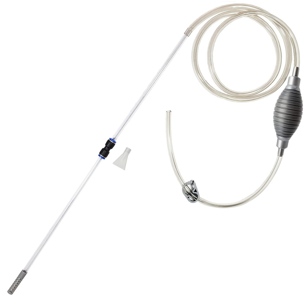 AREPK 10 gallon siphon in use for small tank water change and gravel cleaning
