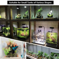 AREPK aquarium light with timer demonstrates auto on/off convenience
