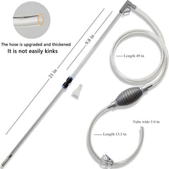 AREPK squeeze pump starts siphon quickly for fast setup