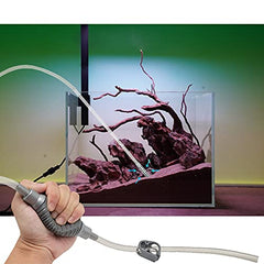 AREPK thinner tubing demonstrates precise cleaning in tight aquarium spaces