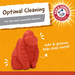 Arm & Hammer for Pets Mini Gorilla toy with baking soda infusion for odor control.