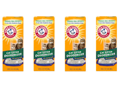 Arm & Hammer cat litter deodorizer pack front 30oz for a fresher litter box.