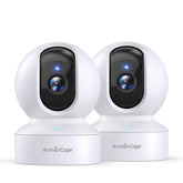 Armorcope pet camera 2K HD video delivers crisp live feed for pet monitoring.