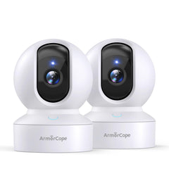 Armorcope pet camera 2K HD video delivers crisp live feed for pet monitoring.