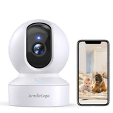 Armorcope pet camera 2K live video for pets and home monitoring