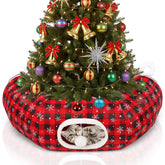 Arrowbash Christmas Cat Tunnel outer view offers a cozy, spacious hideaway for naps and play.