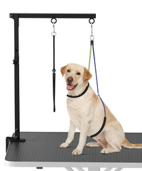 Artibear dog grooming arm adjustable height 22–30in for comfortable small-dog sessions.