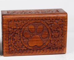 ARTISENIA pet ashes storage urn box suitable for home display