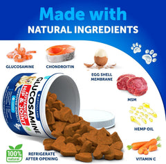Artullano Glucosamine for Dogs large-breed running demonstrates potential mobility support.
