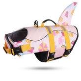 ASENKU dog life jacket front view shows buoyant design for safer swimming