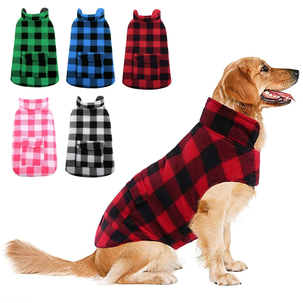 ASENKU dog winter coat front view demonstrates weather-ready protection for daily walks.
