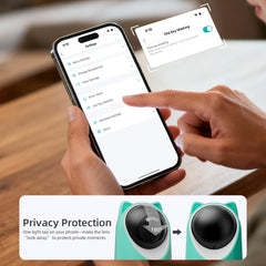 ASFSKY Pet Camera 2K night vision delivers clear footage in low light for midnight zoomies