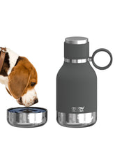 Asobu travel bottle with dog bowl on-the-go hydration for pets.