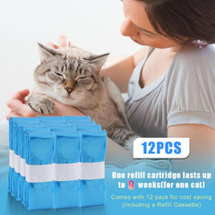 Astrallgn scented odor-control cat litter refill locks in smells for cleaner rooms