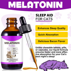 Asusxcli melatonin cats treats close-up highlights soothing texture for restful nights.