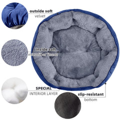 Asvin bed is machine-washable for easy cleanup
