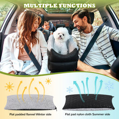AtawLege memory foam cushion close-up shows plush comfort and support for pets.