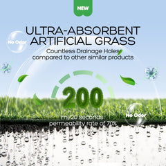 atboma dog grass pad two-grass-pads shows dual pads for extended use