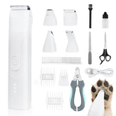 ATESON dog grooming kit quiet-trimmer; whisper-quiet operation for calm grooming sessions.