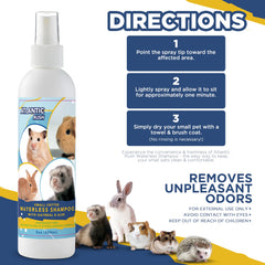 Atlantic Rush fragrance-free label highlights scent-free care for pets