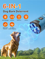 ATVIOO ultrasonic dog bark deterrent reaches up to 50 feet for outdoor training sessions