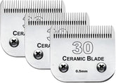 Audoc 3-piece blades dog grooming pack ready for precise trimming
