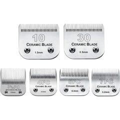 Audoc 6Pack blades pack for versatile dog grooming