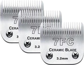 Audoc 7FC blade showing 3.2 mm cutting length for precise trims