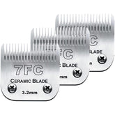 Audoc 7FC blades packaging highlights ready-to-use grooming tools for professional results.